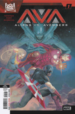 ALIENS VS AVENGERS #1 (OF 4) 3RD PTG ESAD RIBIC VAR thumbnail