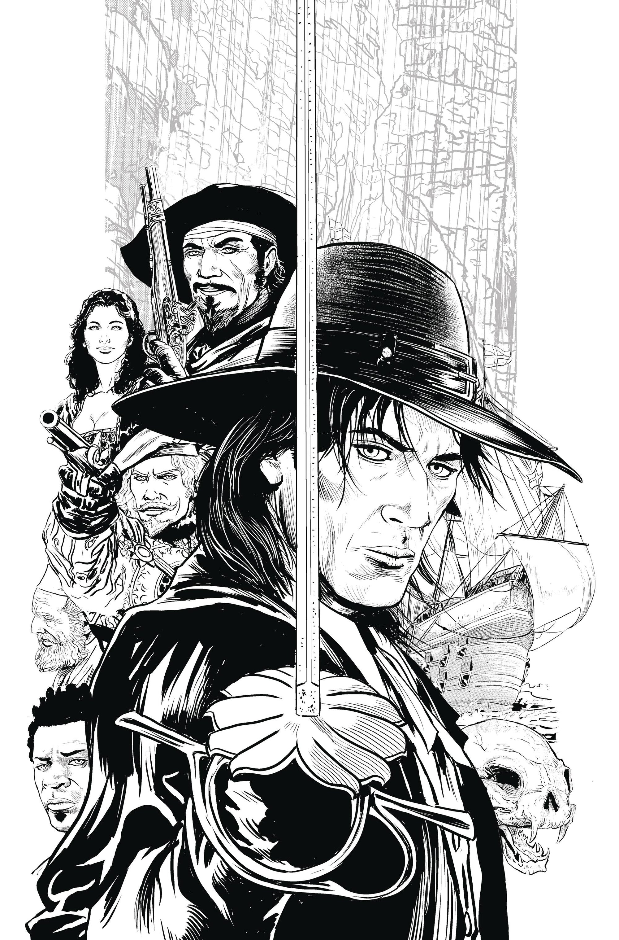 SOLOMON KANE SERPENT RING #1 FOC ZIRCHER B&W VIRGIN (MR)