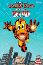 WHAT IF DONALD DUCK BECAME IRON MAN #1 GOOFY IRON MAN VAR thumbnail