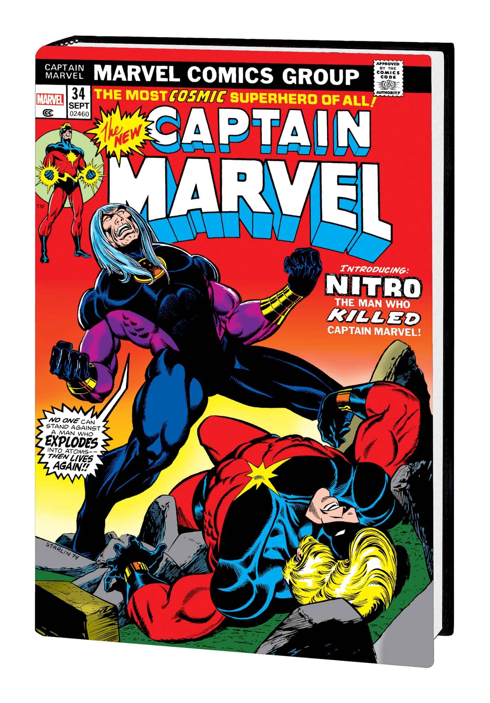 DEATH OF CAPTAIN MARVEL OMNIBUS HC DM VAR