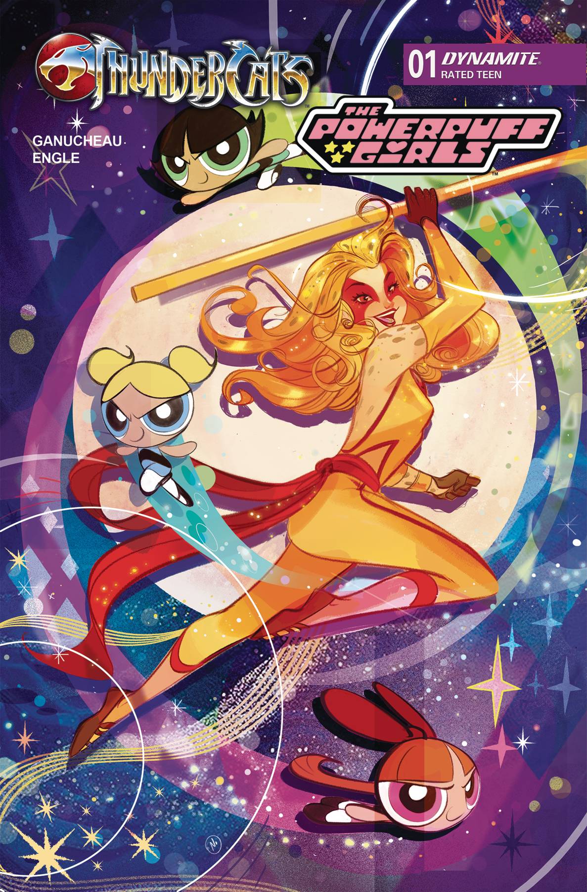 THUNDERCATS POWERPUFF GIRLS #1 CVR E BALDARI (C: 1-0-0)