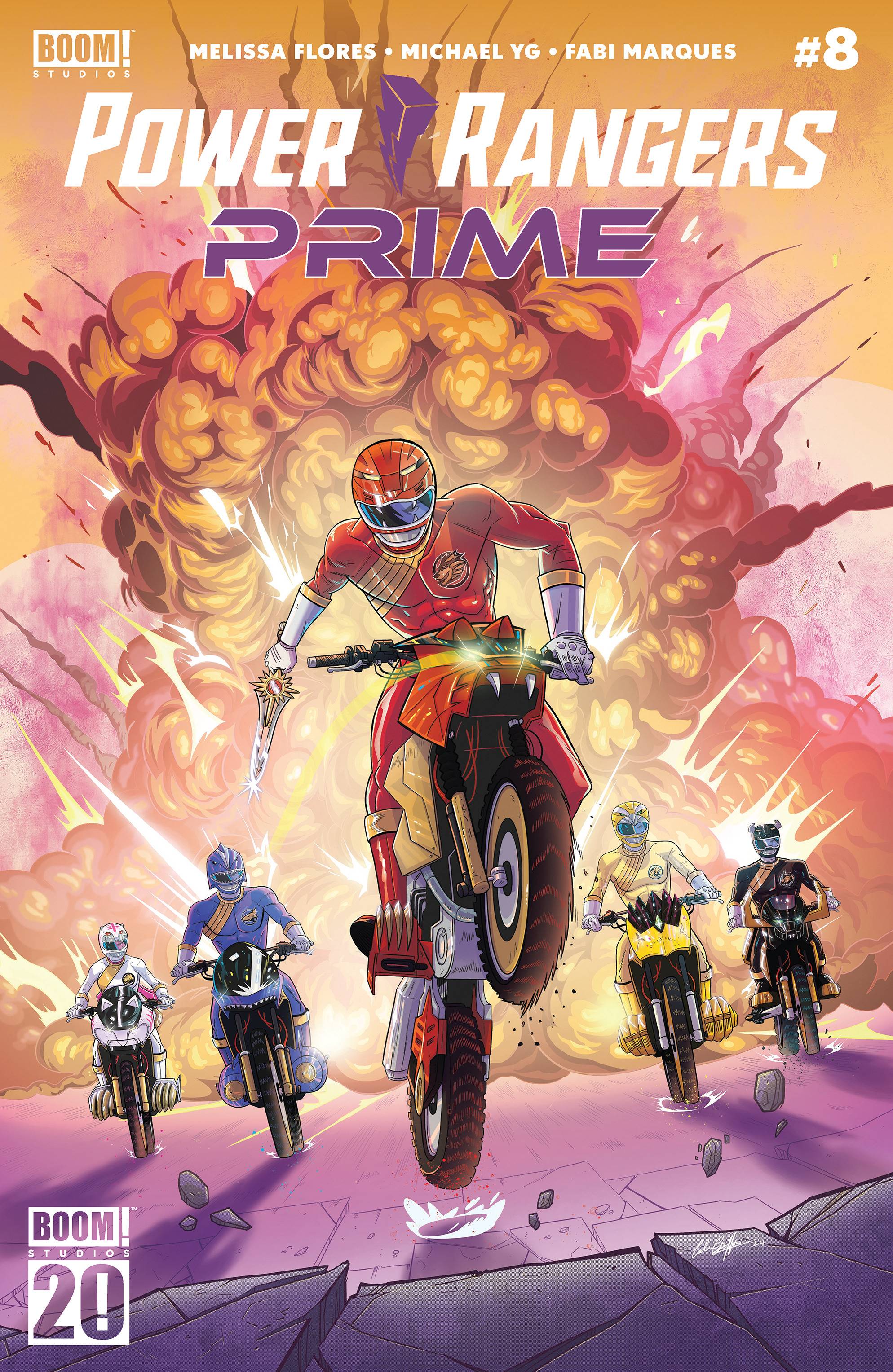 POWER RANGERS PRIME #8 CVR B GRIFFIN (C: 1-0-0)