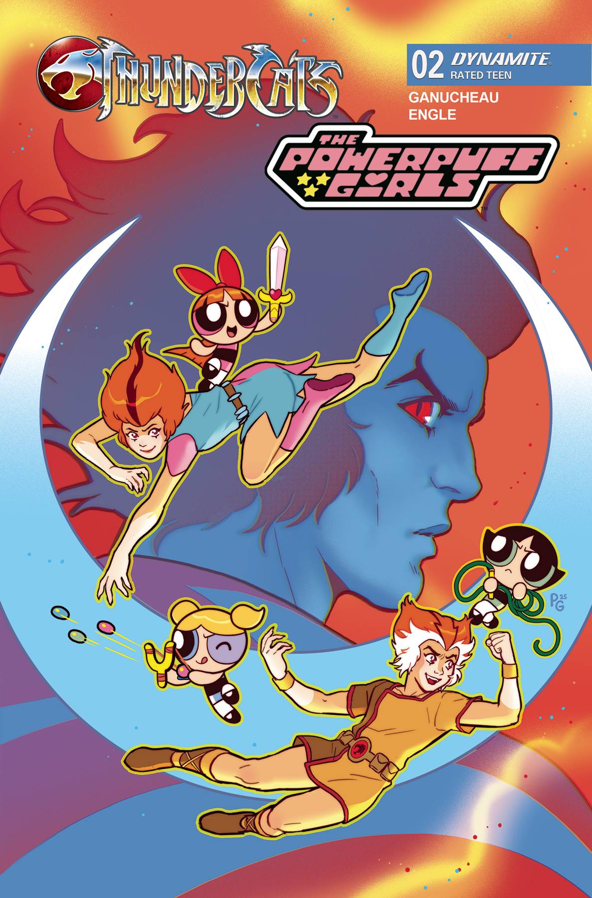 THUNDERCATS POWERPUFF GIRLS #2 CVR A GANUCHEAU (C: 1-0-0)