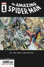 AMAZING SPIDER-MAN #1 2ND PTG PEPE LARRAZ VAR thumbnail