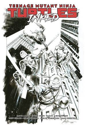 TEENAGE MUTANT NINJA TURTLES TP VOL 01 RETURN INKED DLX ED