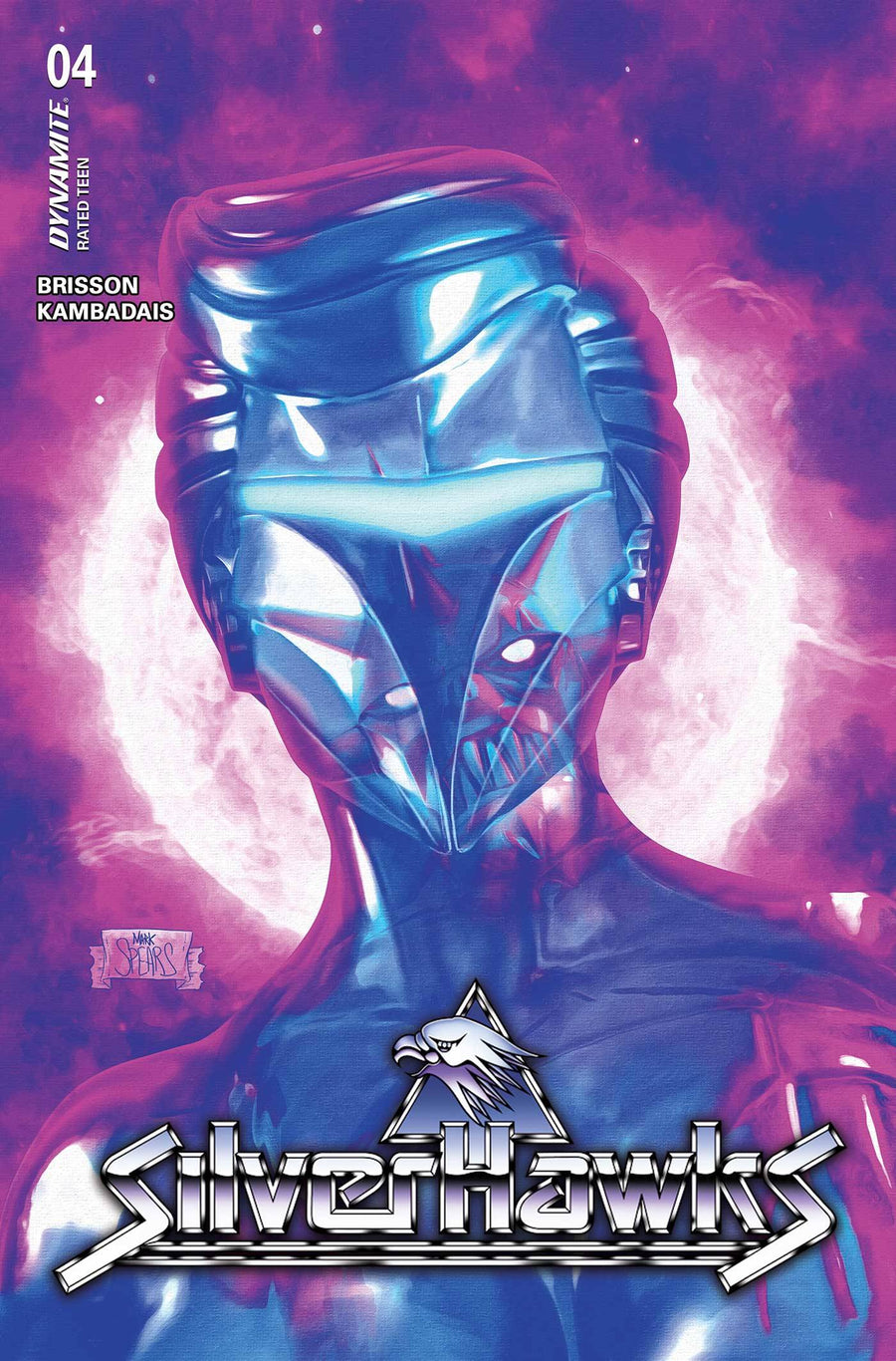 SILVERHAWKS #4 CVR X FOC BONUS SPEARS PURPLE FOIL