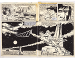 Tarzan 29 Pg. 2 & 3 Original Art. Sal Buscema Pencils, P. Craig Russell Inks (1979) thumbnail
