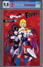 HARLEY QUINN X ELVIRA #3 CVR A AMANDA CONNER RED thumbnail