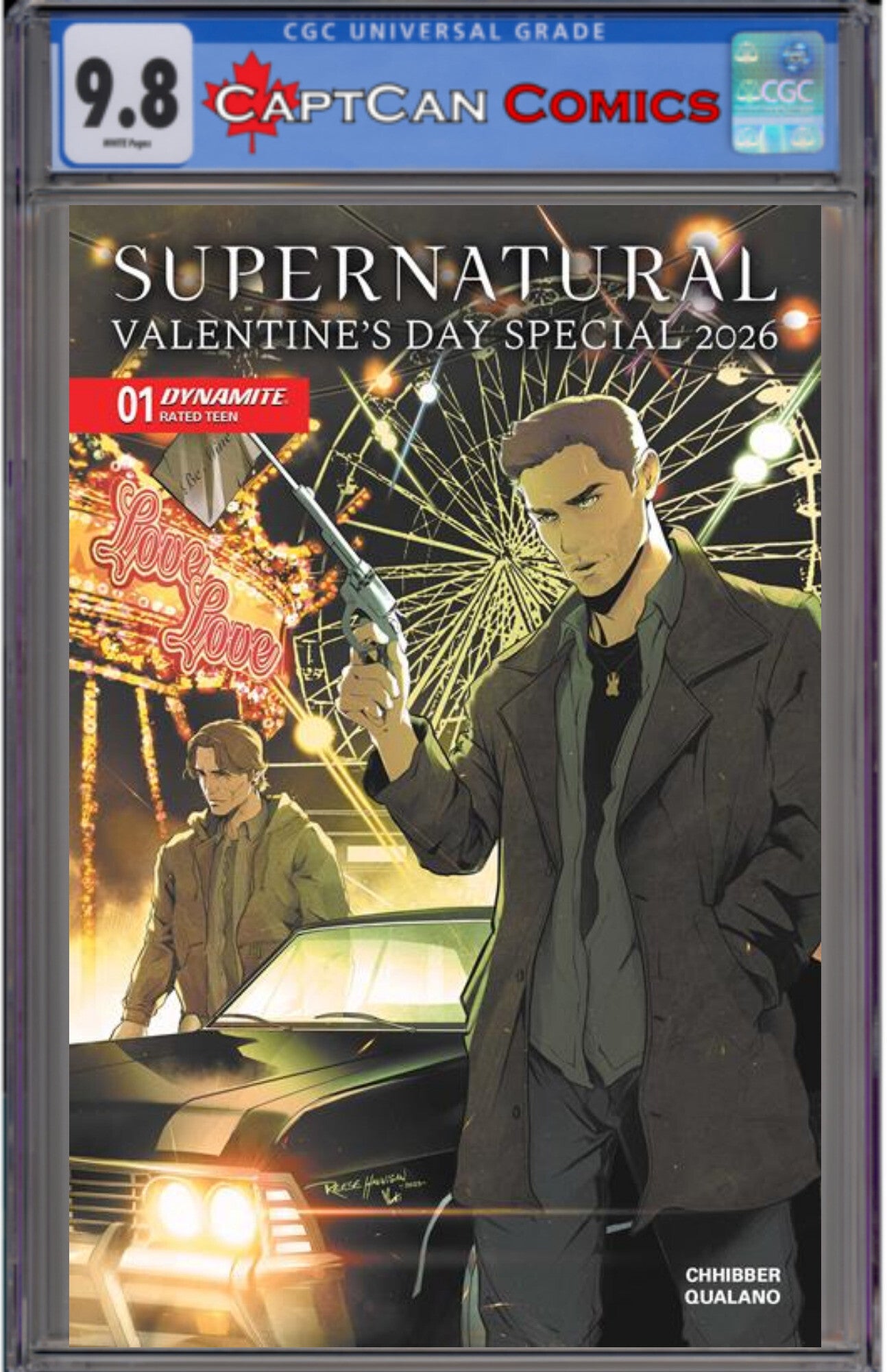 SUPERNATURAL VALENTINES DAY SPECIAL 2026 #1 (ONE SHOT) CVR B REESE HANNIGAN VAR