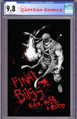 FINAL BOSS #1 BLACK WHITE AND BLOOD REPRINT CVR C TYLER KIRKHAM GRAFFITI VAR (MR) thumbnail
