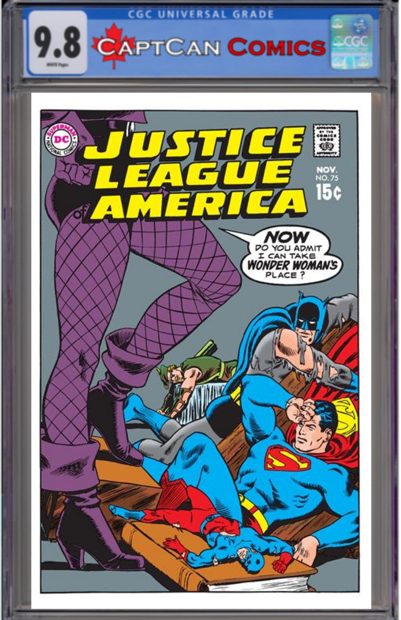 JUSTICE LEAGUE OF AMERICA #75 FACSIMILE EDITION CVR A CARMINE INFANTINO