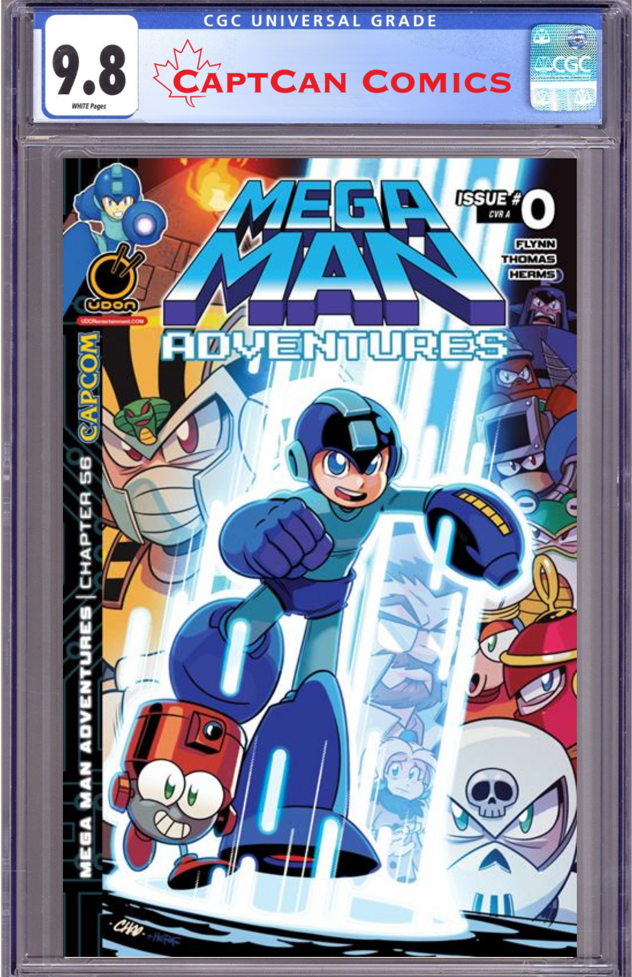 MEGA MAN ADVENTURES #0 (ONE SHOT) CVR A CHAD THOMAS