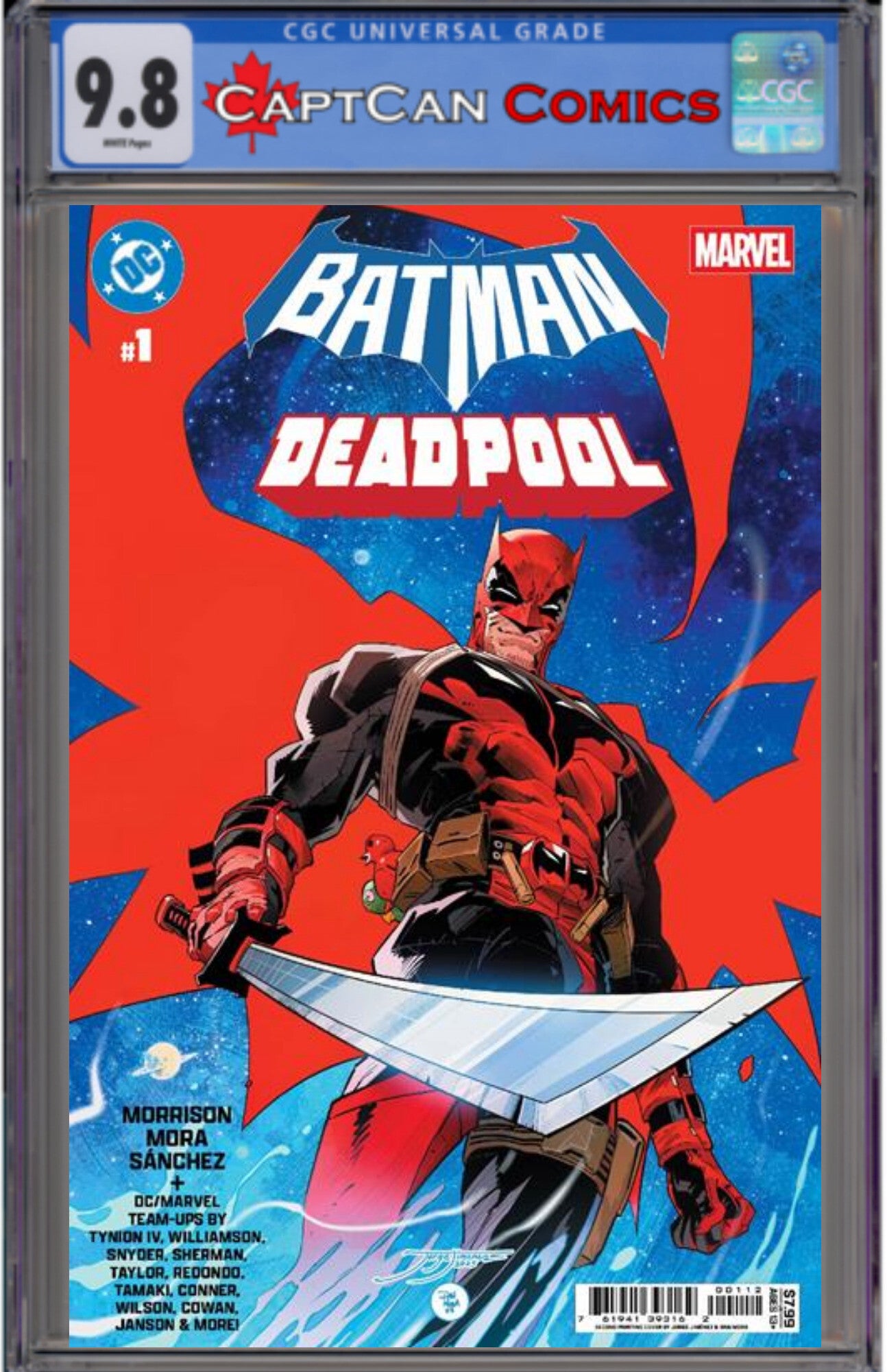 DC MARVEL BATMAN DEADPOOL #1 (ONE SHOT) Second Printing Cvr A Jorge Jimenez & Dan Mora