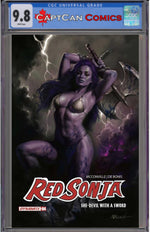 RED SONJA SHE DEVIL WITH A SWORD #4 CVR L LUCIO PARRILLO ULTRAVIOLET VAR thumbnail