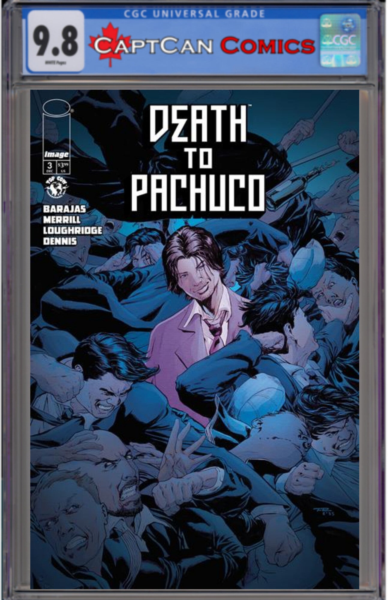 DEATH TO PACHUCO #3 (OF 5) CVR B TONY PARKER & LEE LOUGHRIDGE VAR (MR)