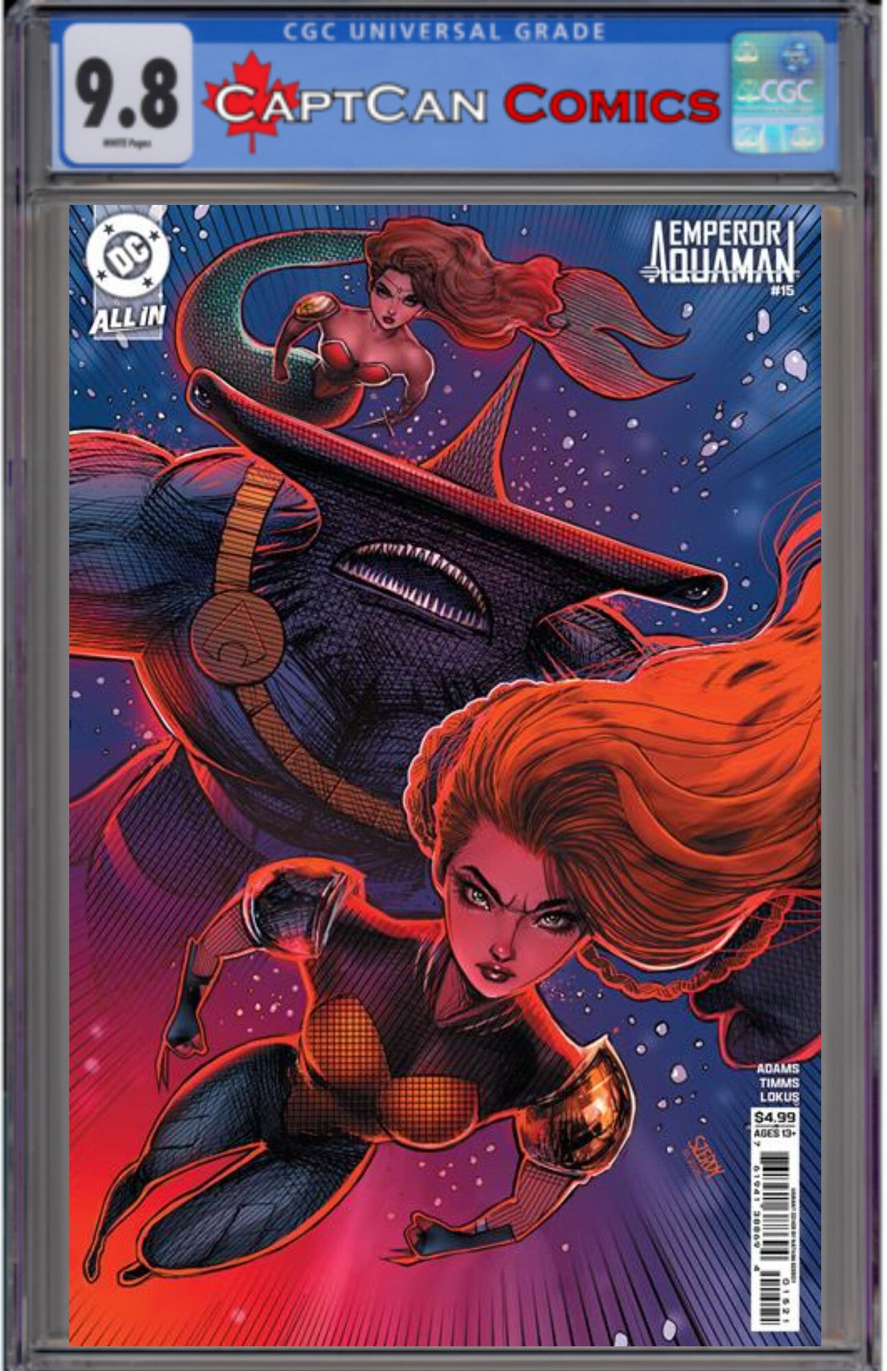 EMPEROR AQUAMAN #15 CVR B NATHAN SZERDY CARD STOCK VAR