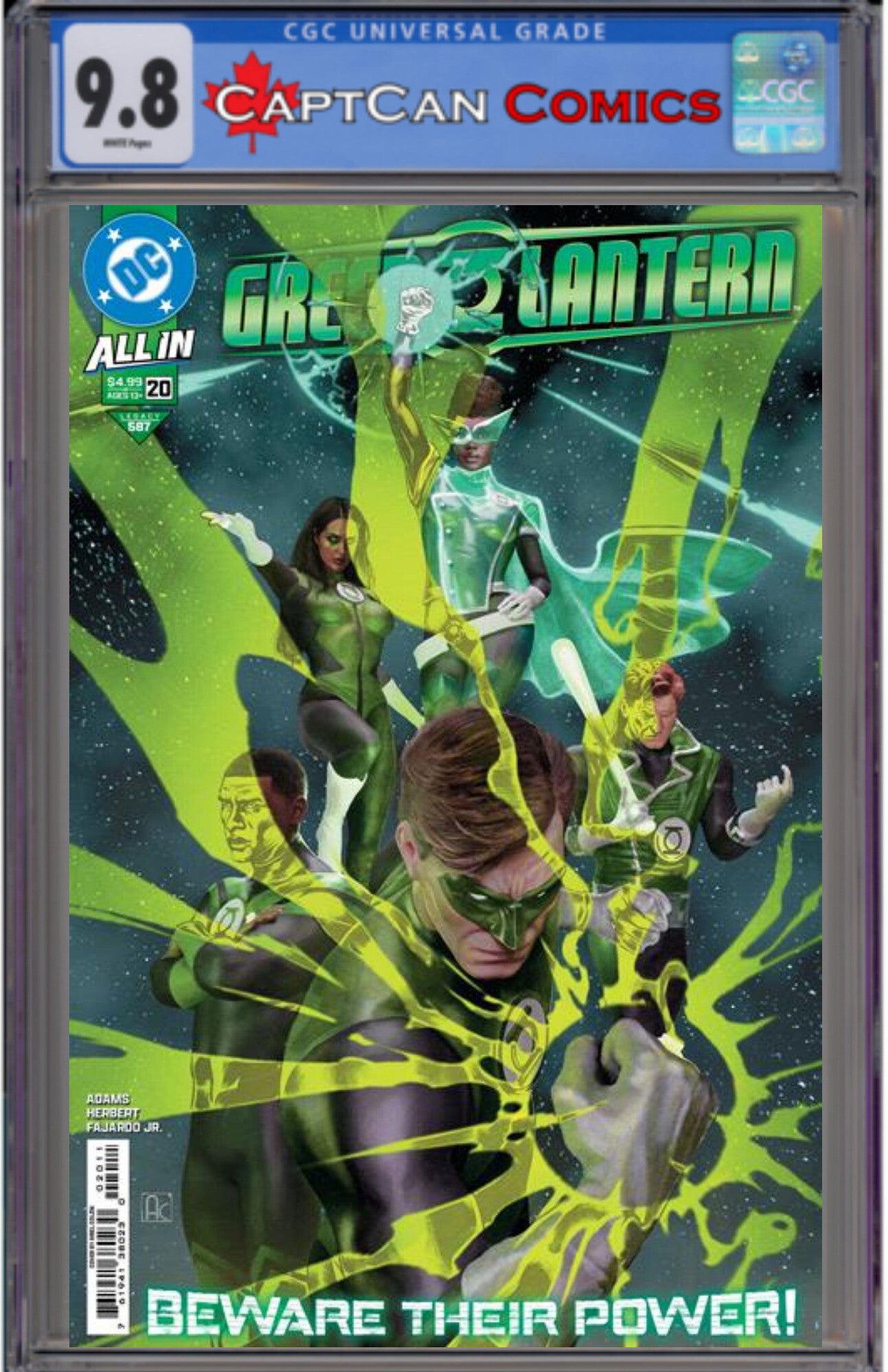 GREEN LANTERN #20 CVR A ARIEL COLON