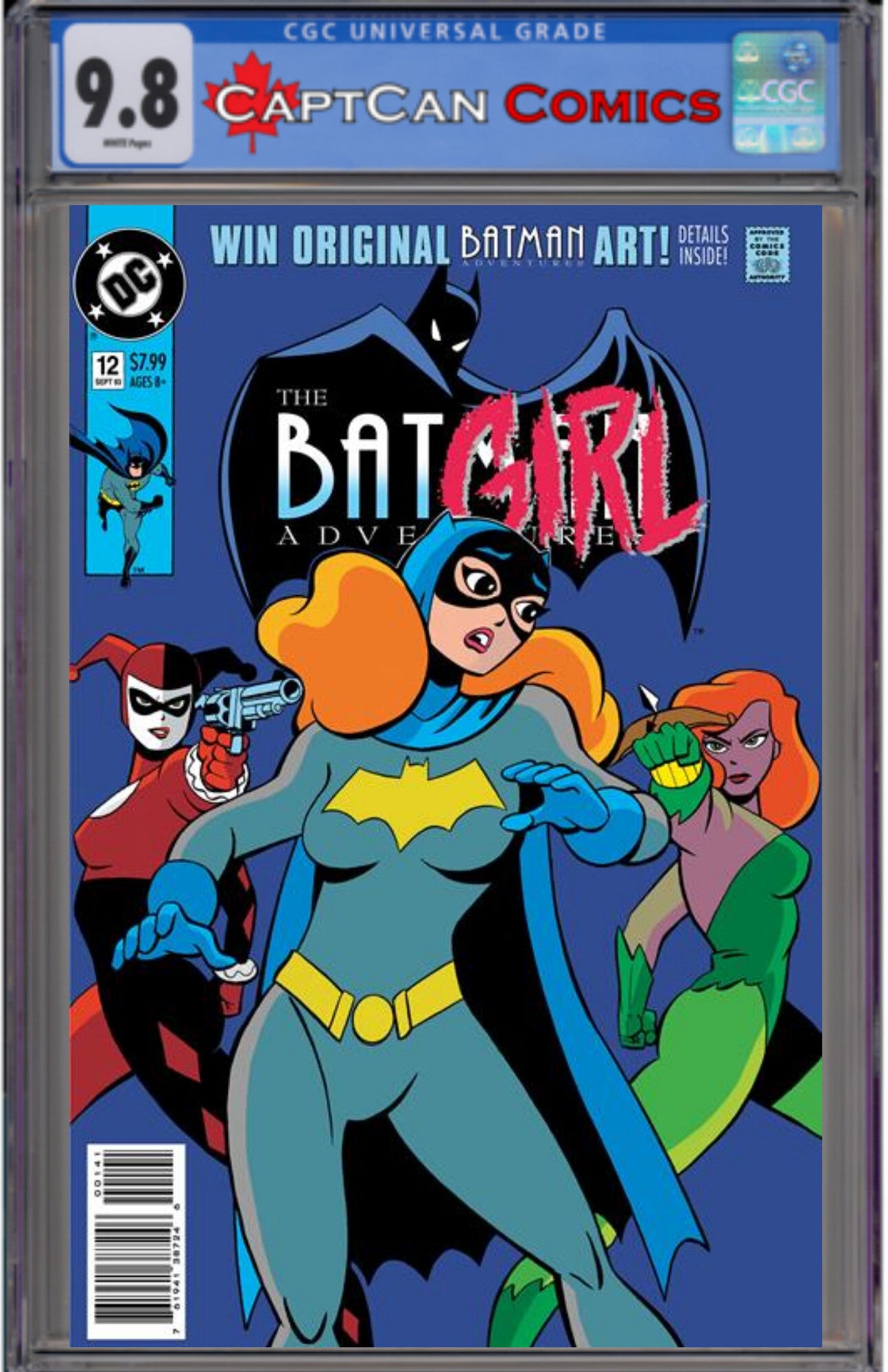 BATMAN ADVENTURES #12 FACSIMILE EDITION CVR C MIKE PAROBECK & RICK BURCHETT FOIL VAR