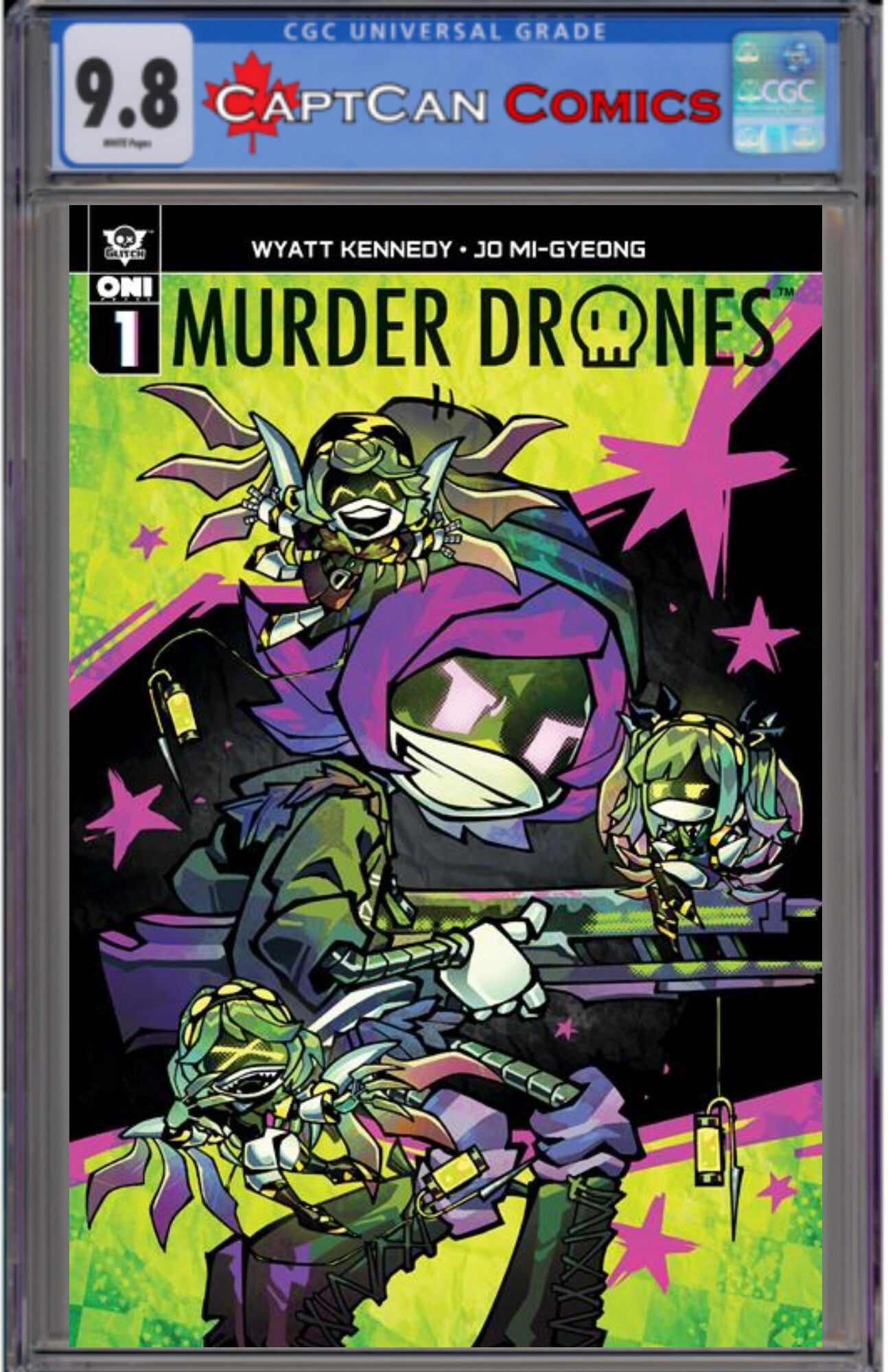 MURDER DRONES #1 (OF 6) CVR C KROOKED GLASSES VAR