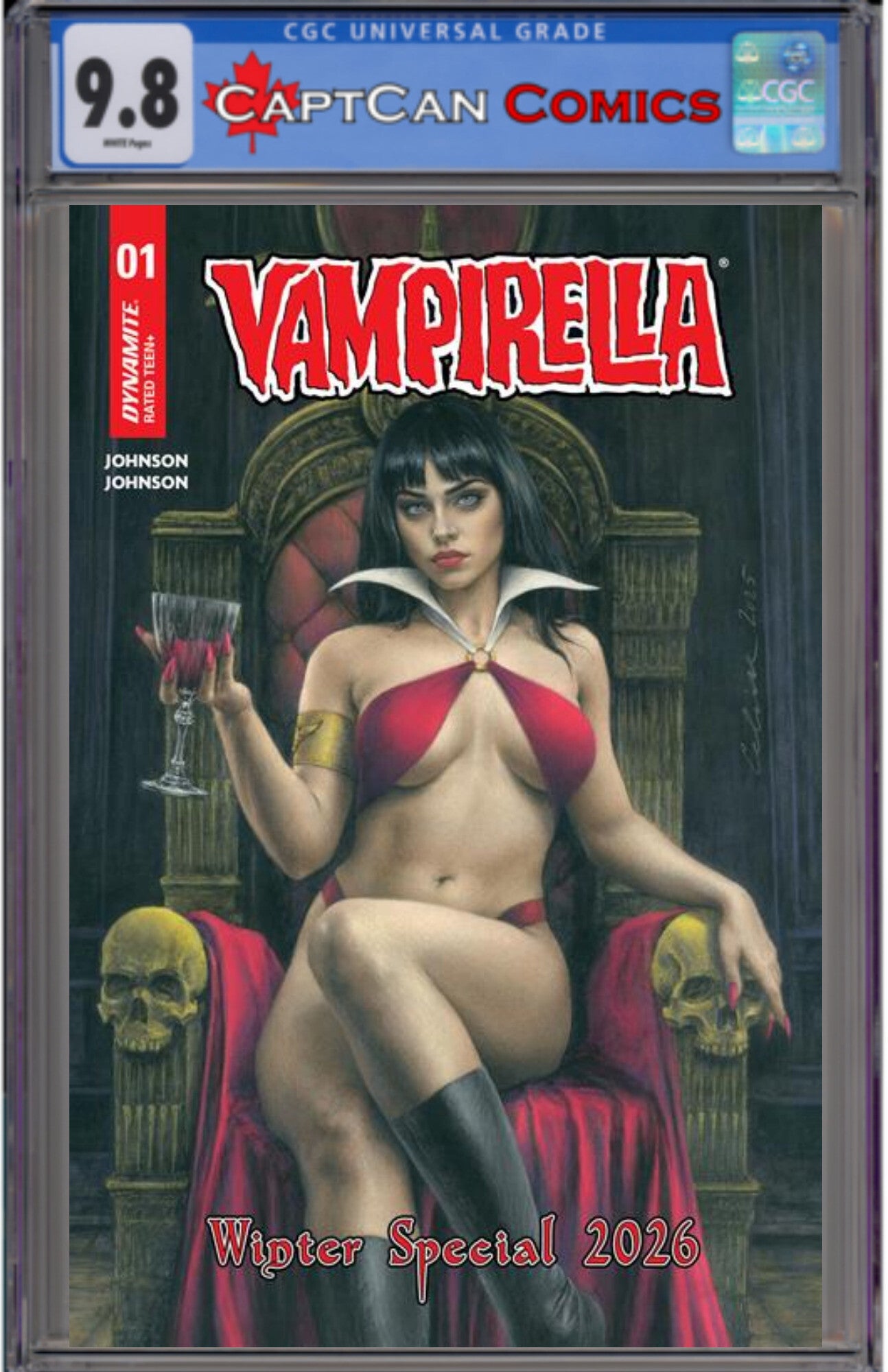 VAMPIRELLA WINTER SPECIAL 2026 #1 (ONE SHOT) CVR C CELINA VAR