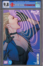 BIRDS OF PREY #19 CVR D JENNY FRISON INTERNATIONAL WOMENS DAY BLACK CANARY CARD STOCK VAR thumbnail