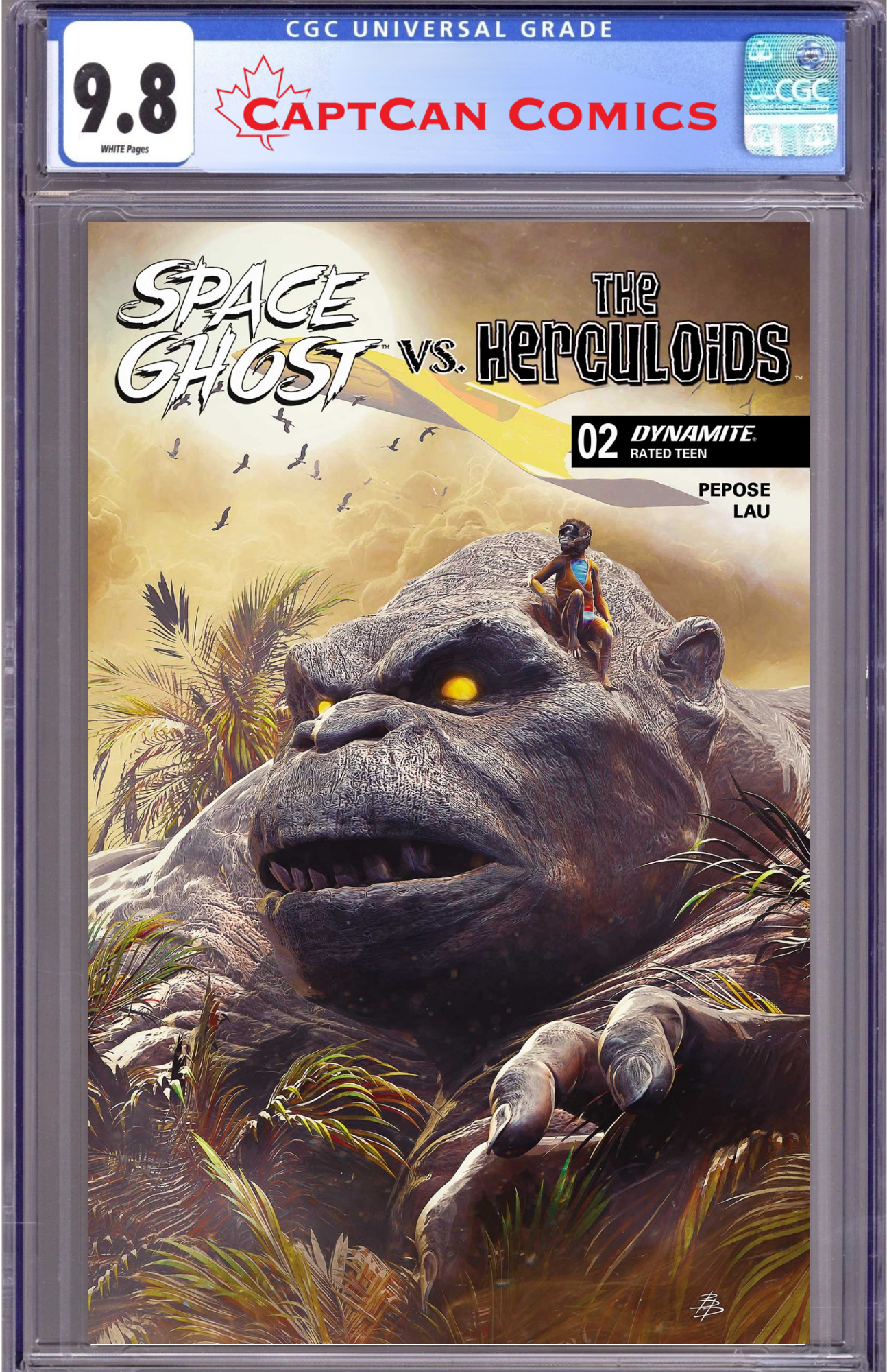 SPACE GHOST VS THE HERCULOIDS #2 CVR D BJORN BARENDS VAR