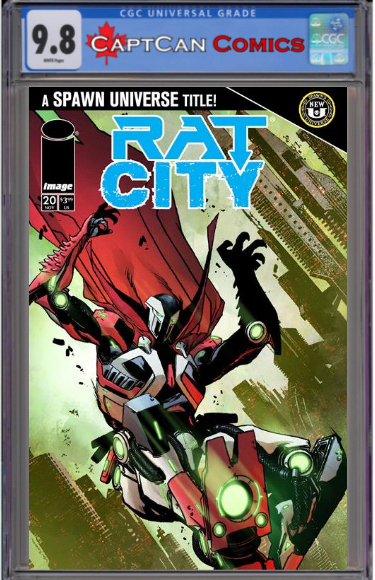 SPAWN RAT CITY #20 CVR A VON RANDAL