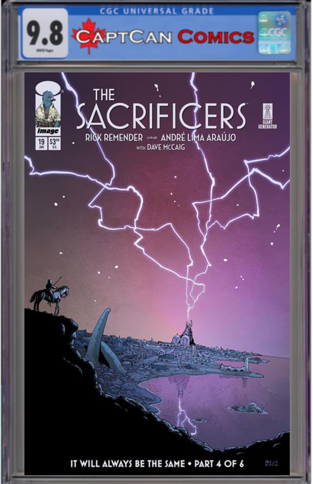 SACRIFICERS #19 CVR A ANDRE LIMA ARAUJO