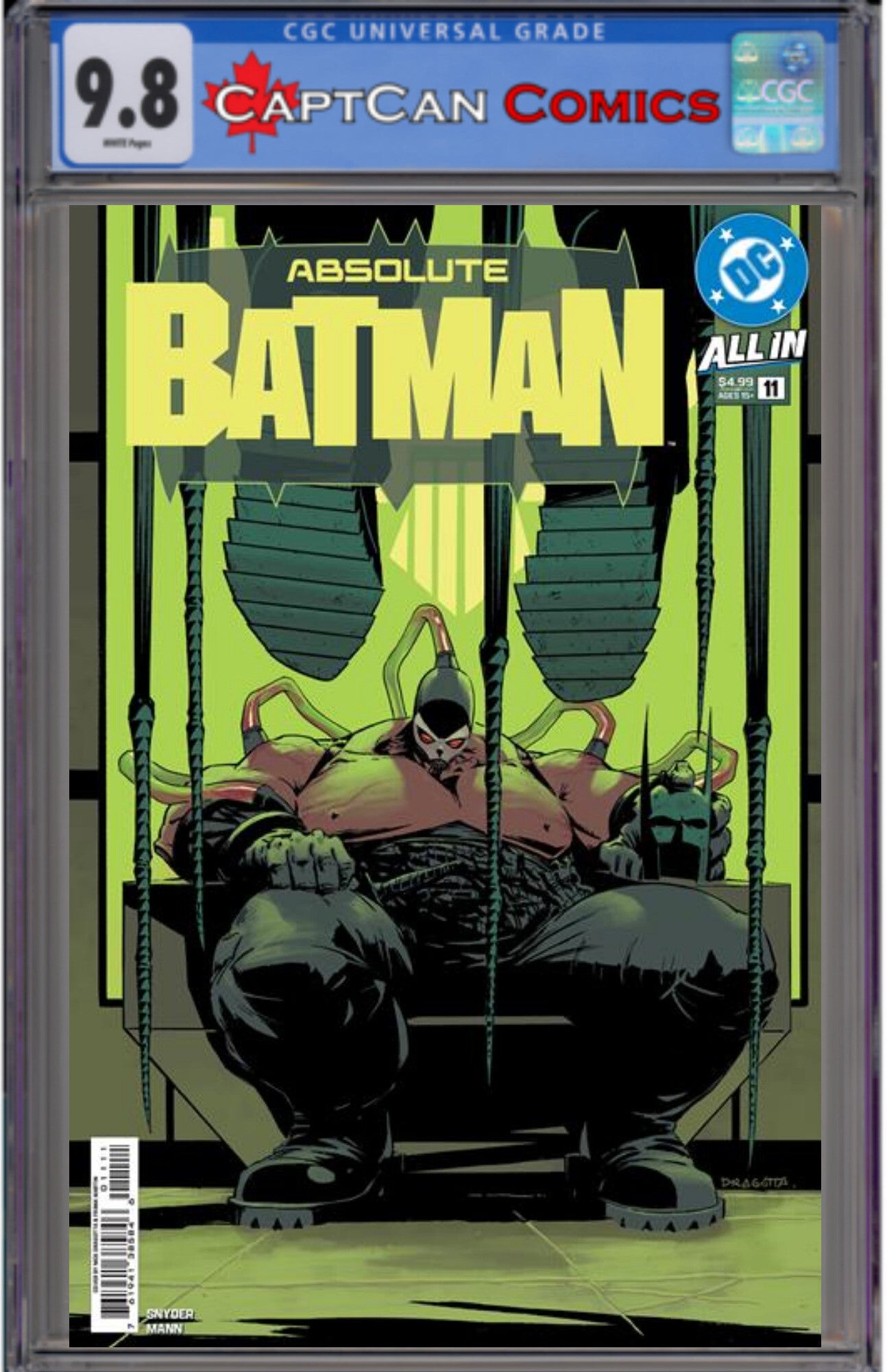 ABSOLUTE BATMAN #11 CVR A NICK DRAGOTTA