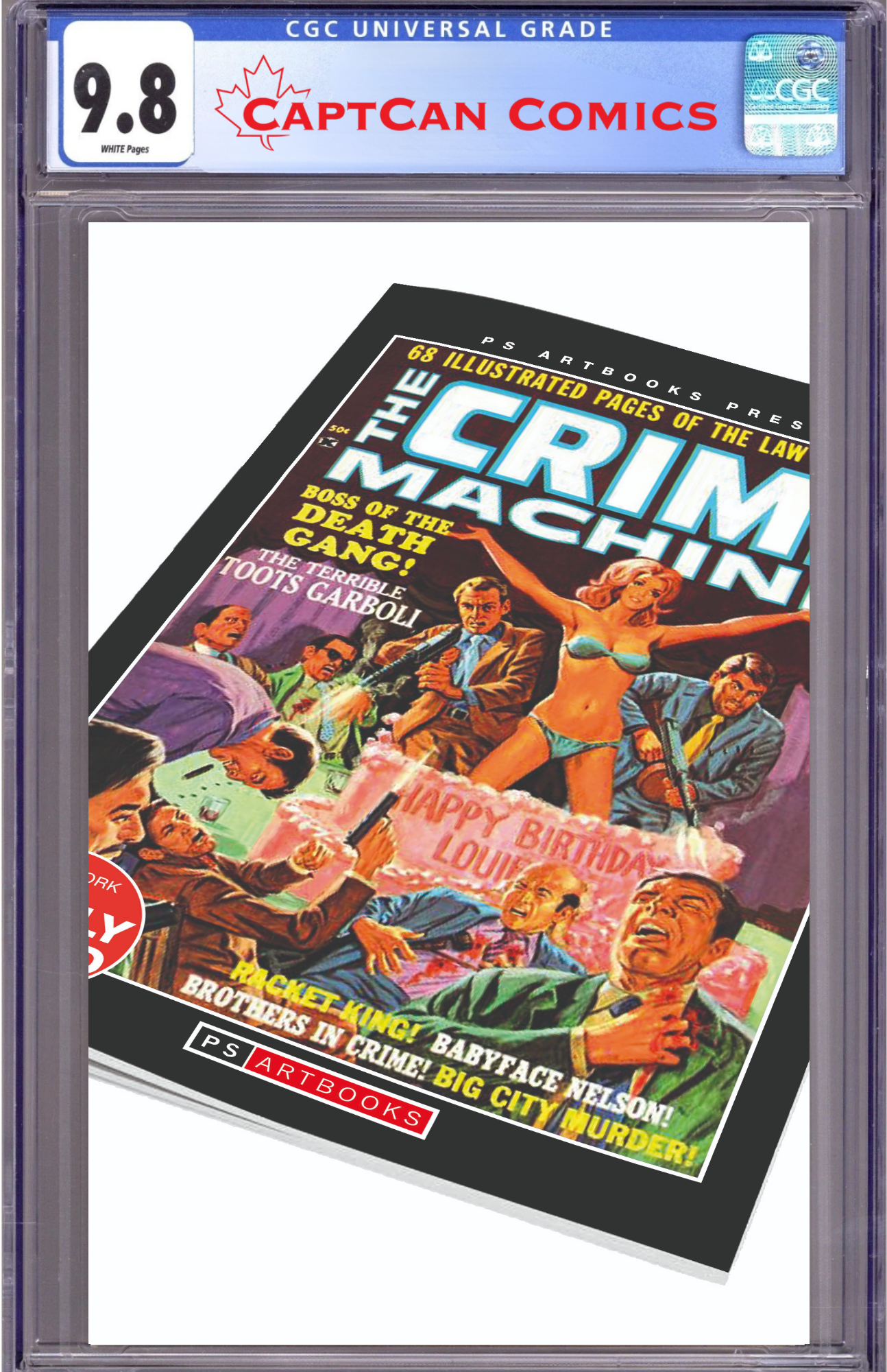 PS ARTBOOKS MAGAZINE CRIME MACHINE #1