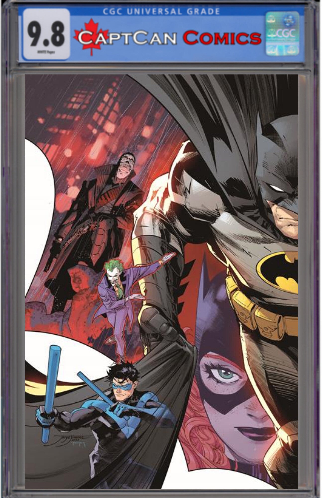 BATMAN #163 CVR J JORGE JIMENEZ CONNECTING CARD STOCK VAR