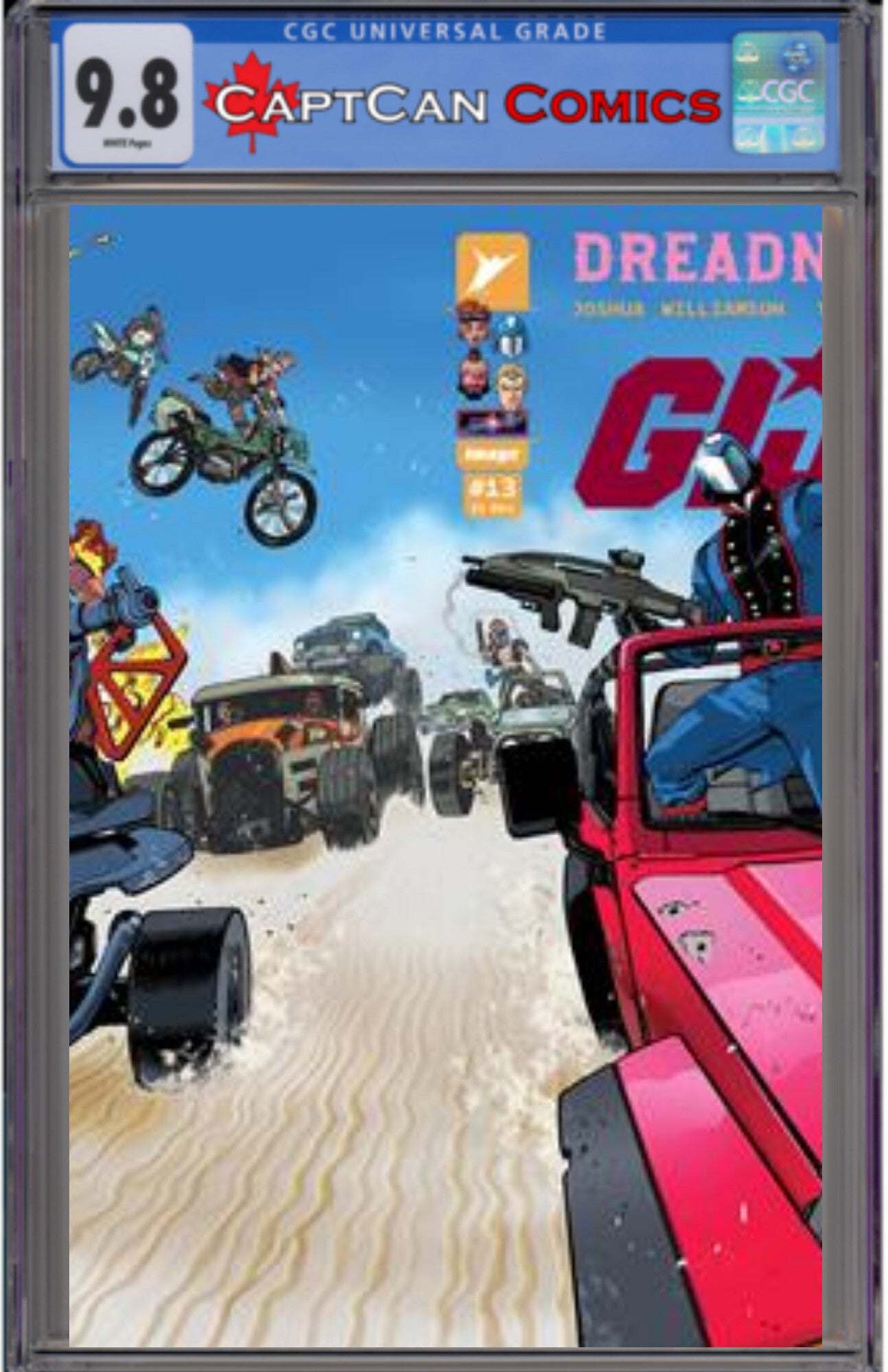 GI JOE #13 CVR A TOM REILLY WRAPAROUND