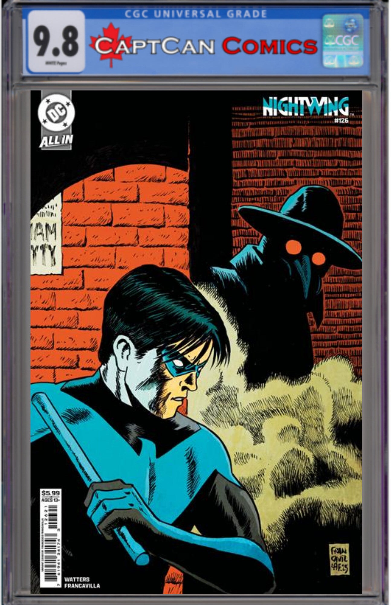NIGHTWING #126 CVR C FRANCESCO FRANCAVILLA CARD STOCK VAR