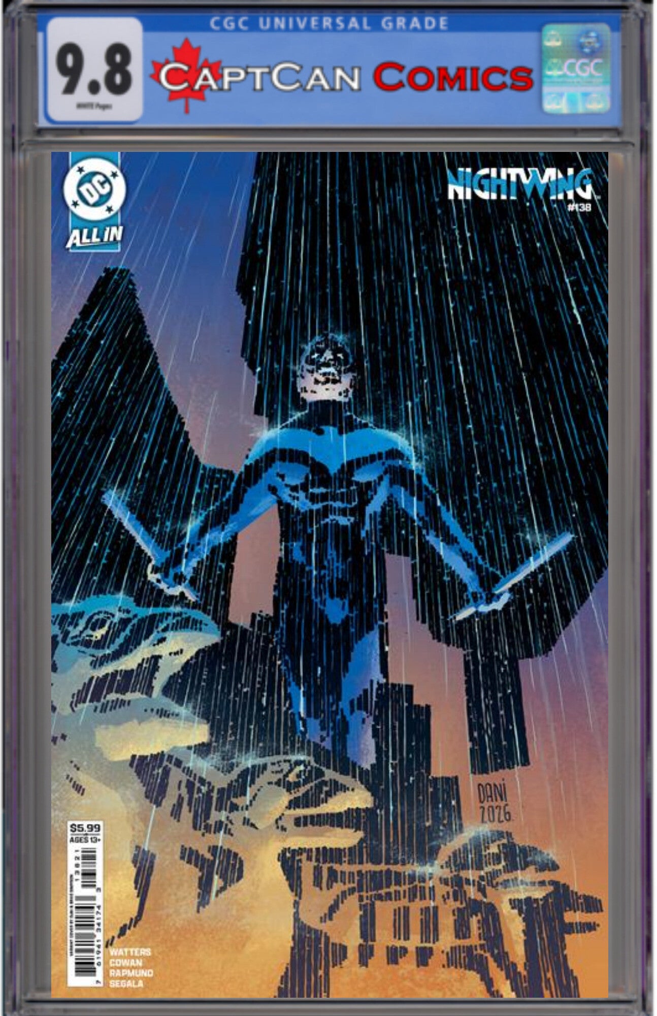 NIGHTWING #138 CVR B DANI CARD STOCK VAR