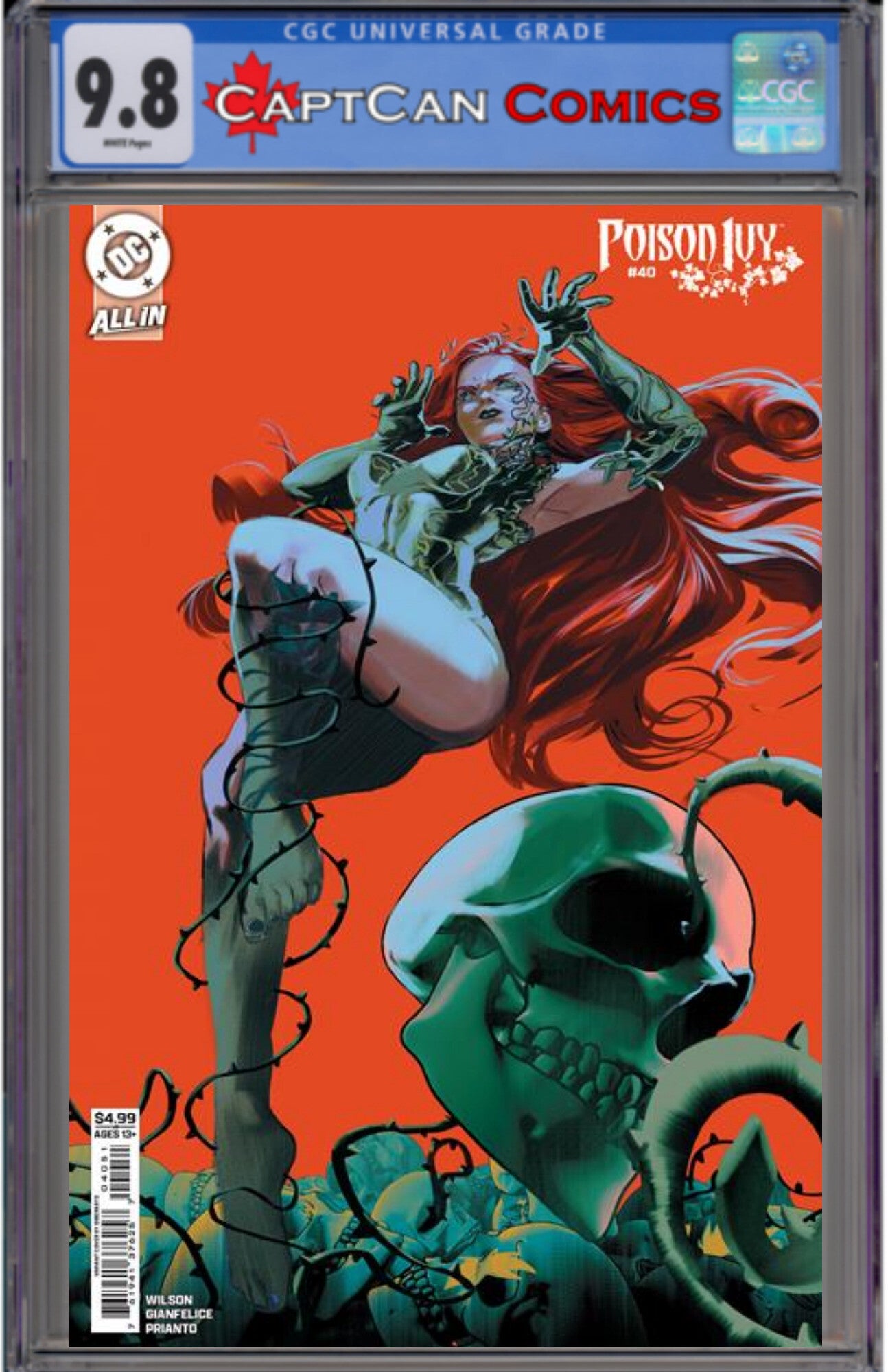 POISON IVY #40 CVR E DIBERKATO CARD STOCK VAR