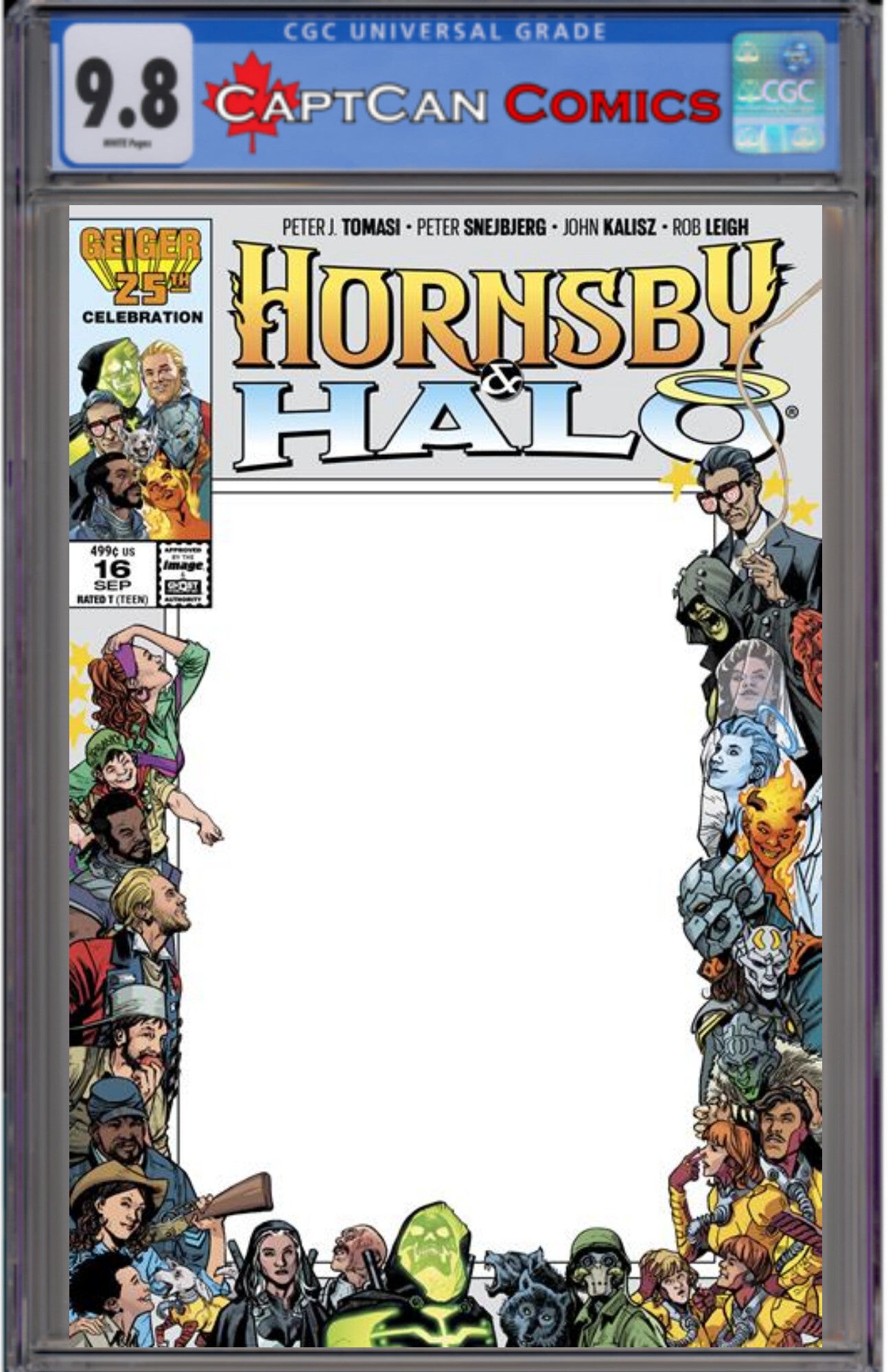 HORNSBY & HALO #16 CVR C BLANK SKETCH VAR