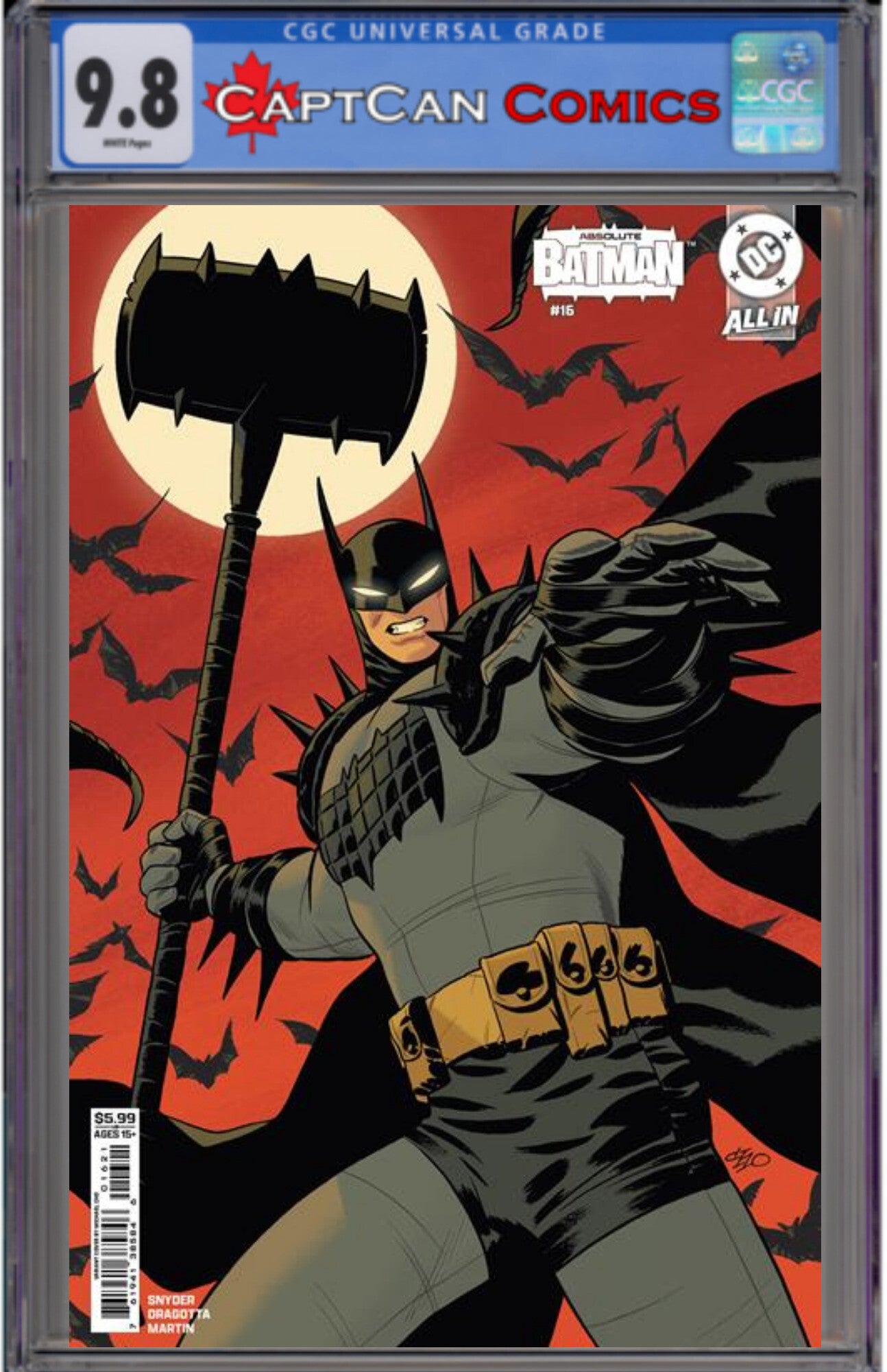 ABSOLUTE BATMAN #16 CVR B MICHAEL CHO CARD STOCK VAR