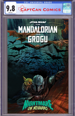 STAR WARS THE MANDALORIAN AND GROGU NIGHTMARE ON NEVARRO (ONE SHOT) CVR A SOO LEE thumbnail
