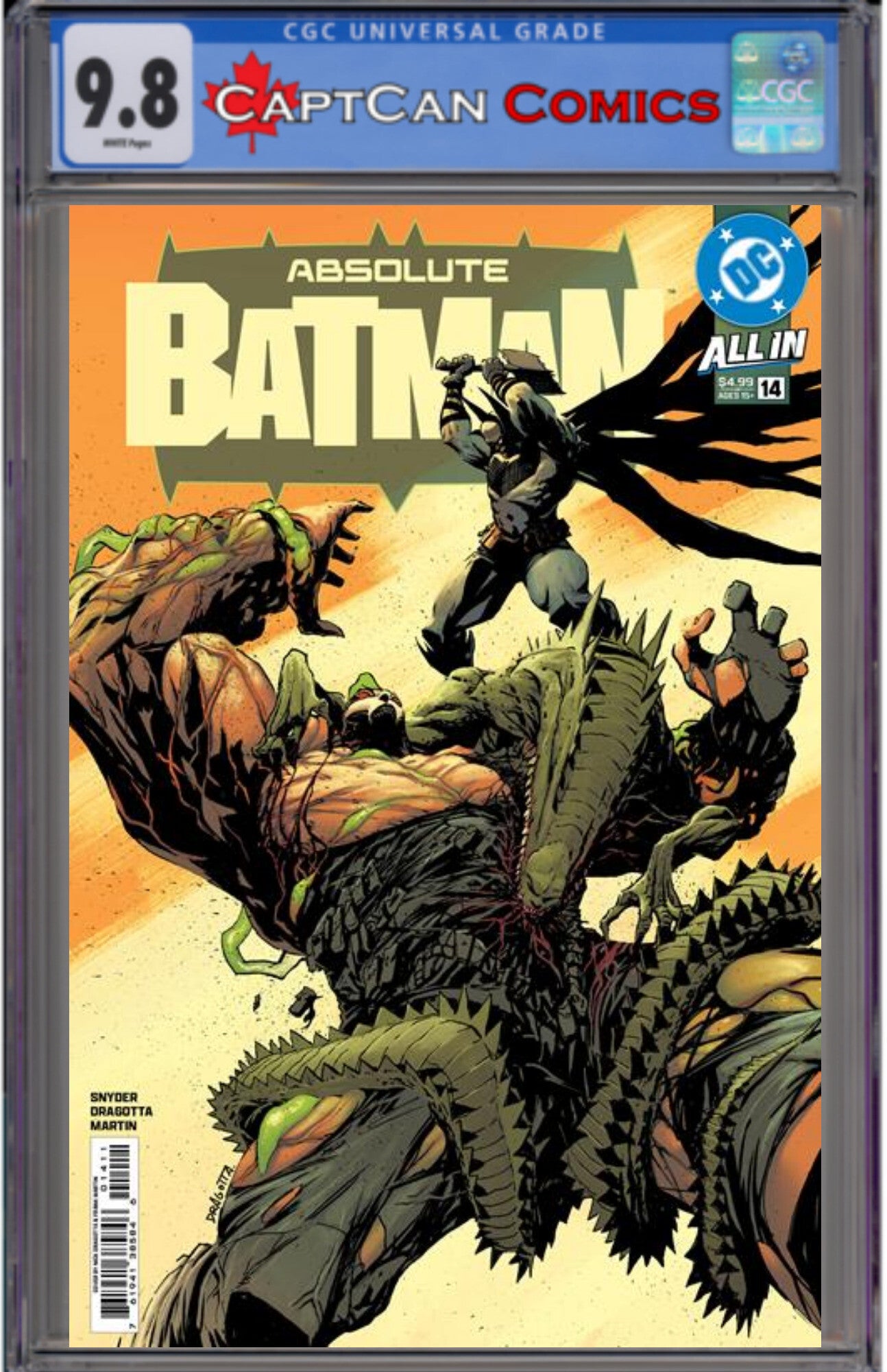 ABSOLUTE BATMAN #14 CVR A NICK DRAGOTTA
