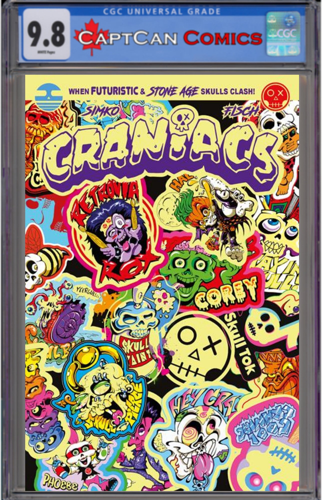 CRANIACS #3 (OF 4) CVR C JOE SIMKO COLLAGE VAR