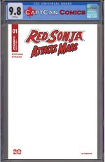 RED SONJA ATTACKS MARS #1 CVR D BLANK AUTHENTIX thumbnail