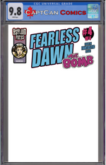 FEARLESS DAWN THE BOMB #4 (OF 4) CVR C BLANK SKETCH (MR) thumbnail