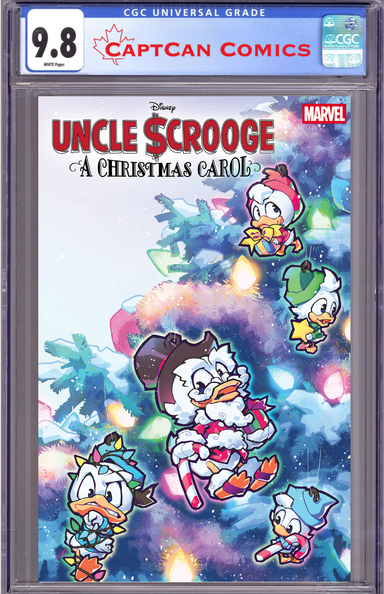 UNCLE SCROOGE: A CHRISTMAS CAROL #1 ROSE BESCH VARIANT