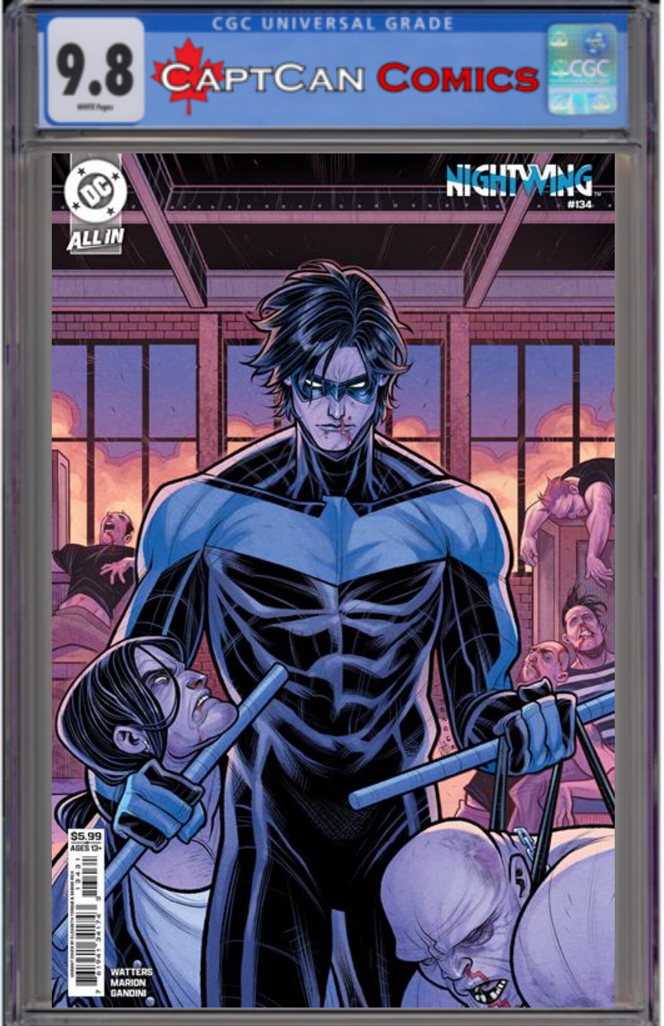 NIGHTWING #134 CVR C ELIZABETH TORQUE CARD STOCK VAR