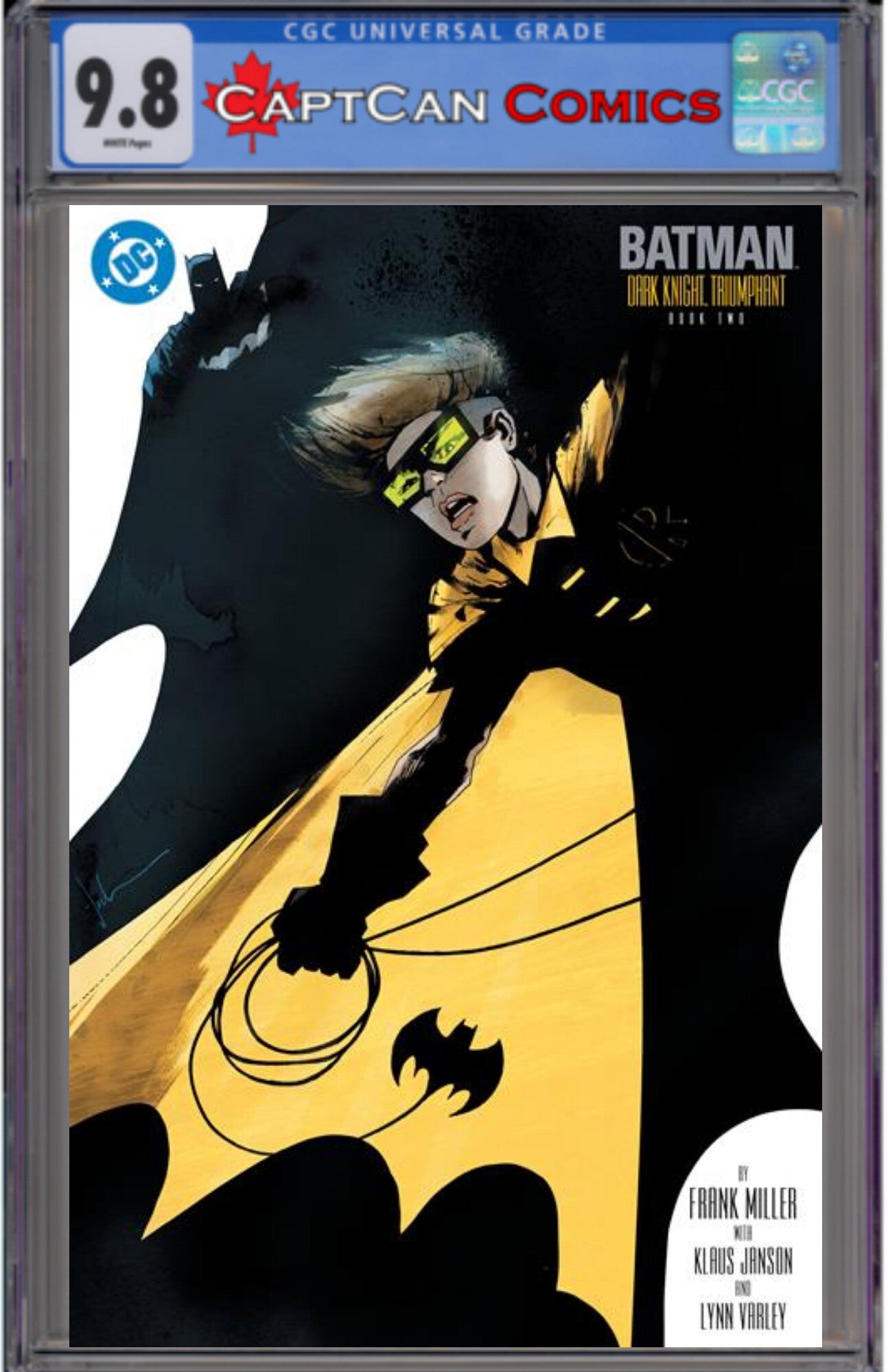 BATMAN THE DARK KNIGHT RETURNS #2 (OF 4) FACSIMILE EDITION CVR D JOCK CARD STOCK VAR