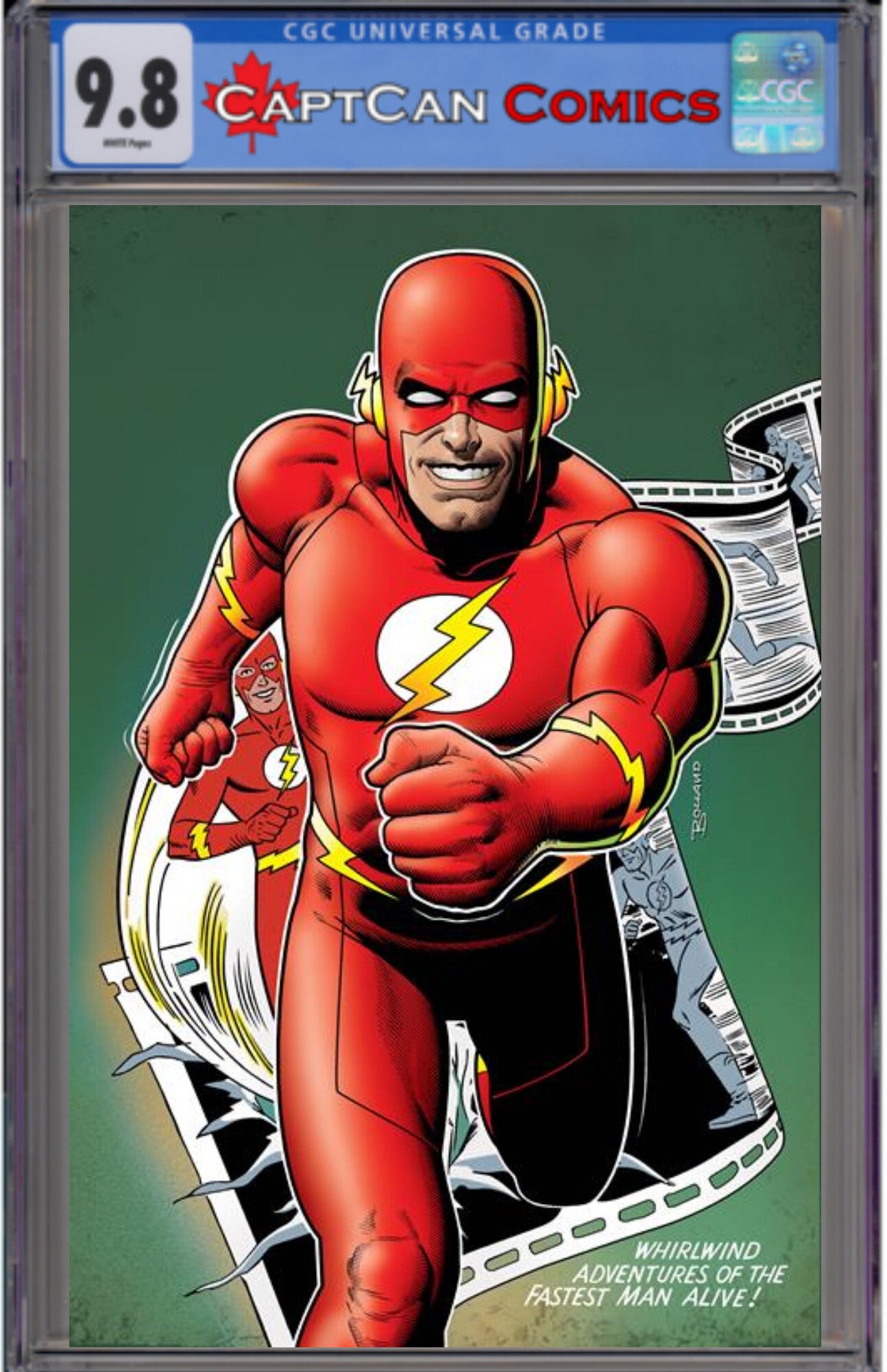 FLASH #31 CVR C BRIAN BOLLAND CARD STOCK VAR