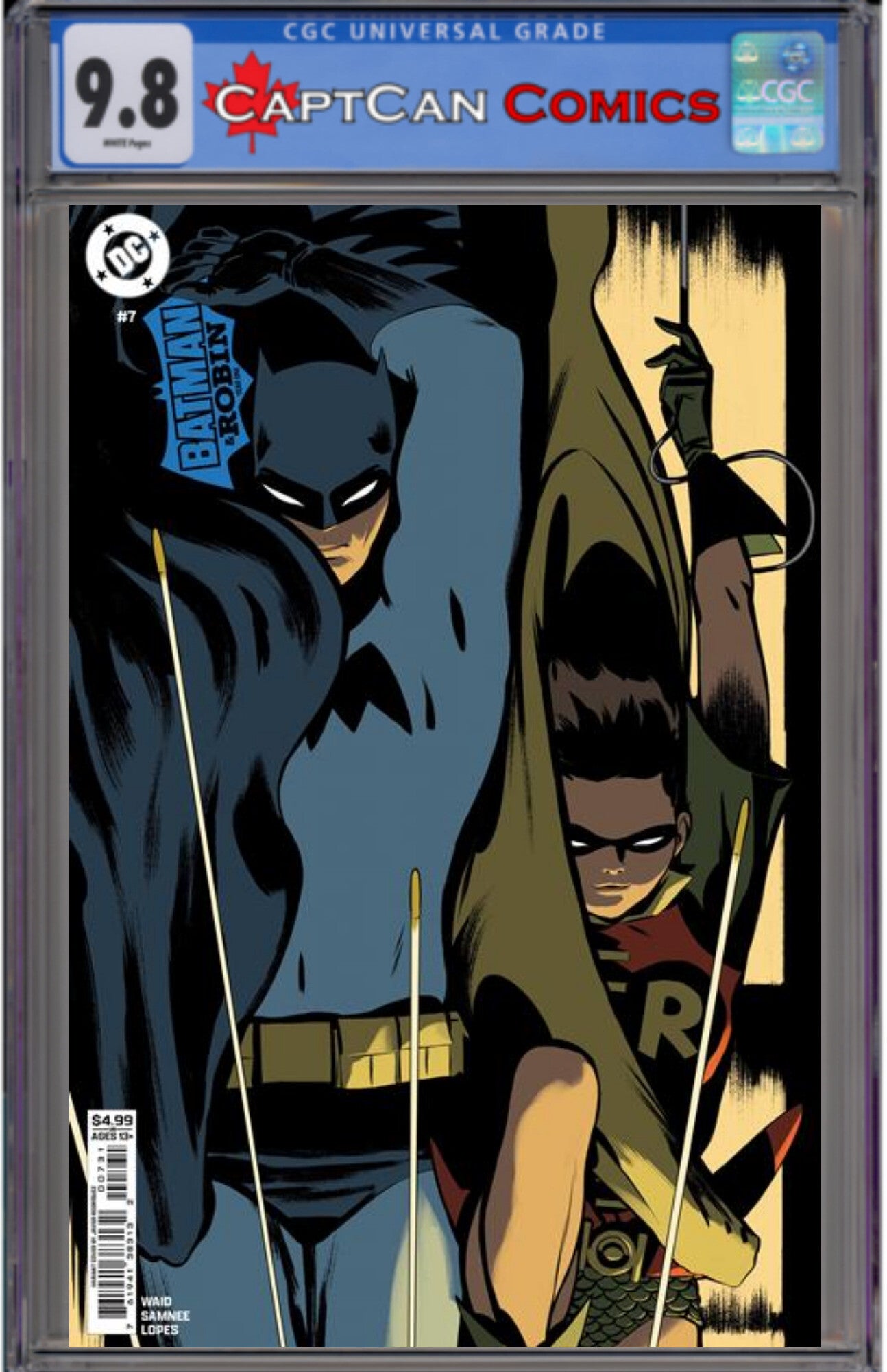 BATMAN & ROBIN YEAR ONE #7 (OF 12) CVR C JAVIER RODRIGUEZ CARD STOCK VAR