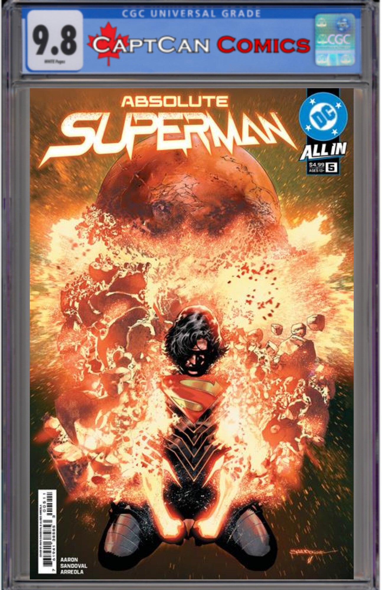 ABSOLUTE SUPERMAN #5 CVR A RAFA SANDOVAL