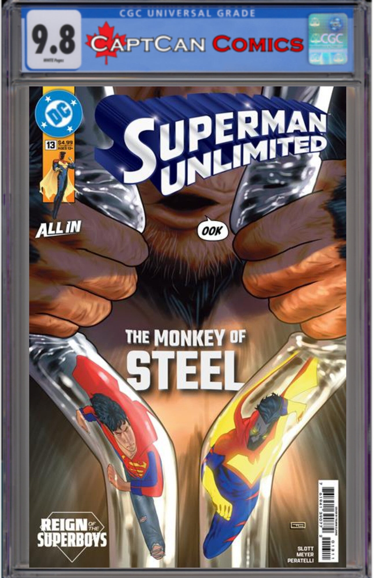SUPERMAN UNLIMITED #13 CVR A TAURIN CLARKE (THE REIGN OF THE SUPERBOYS)