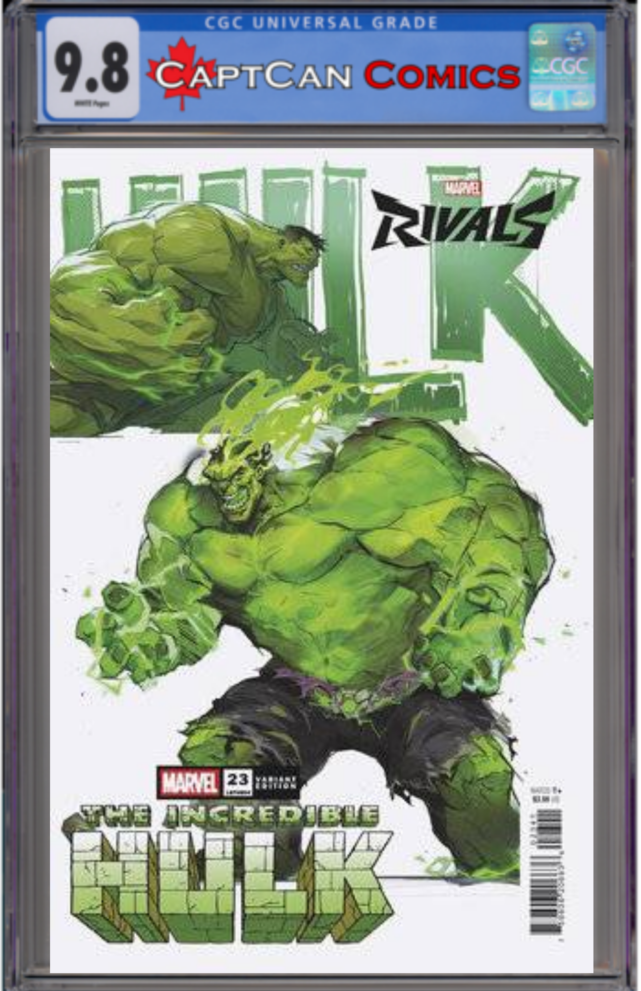 INCREDIBLE HULK #23 NETEASE MARVEL RIVALS VAR